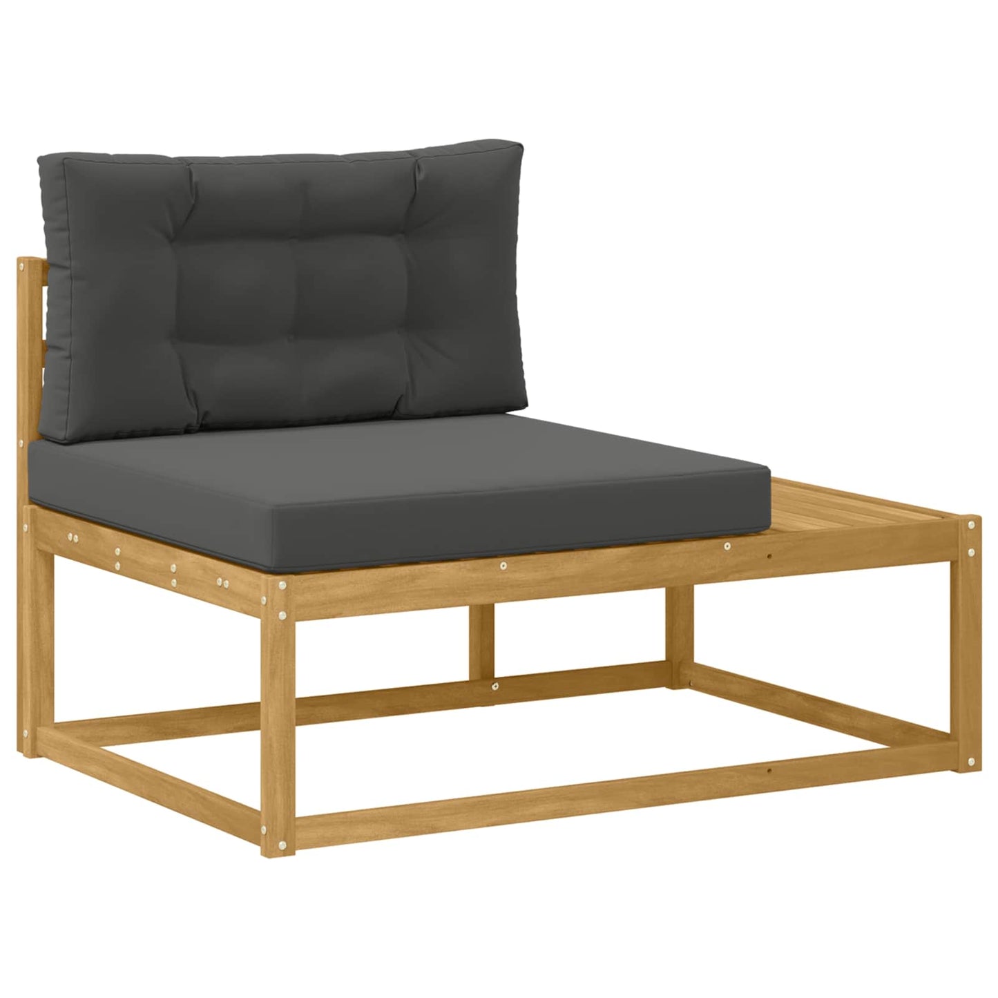 Buiten bankenset met kussen Wit 277,5 x 198,5 x 73 cm Polyester is nu te koop bij PeponiXL, paradijselijk wonen!