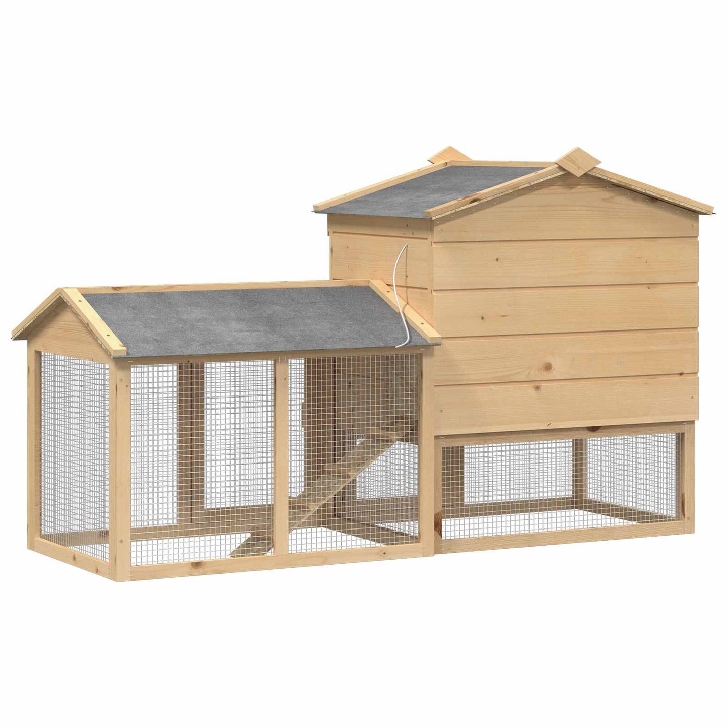 Kippenhok Bruin 150 x 60 x 89 cm