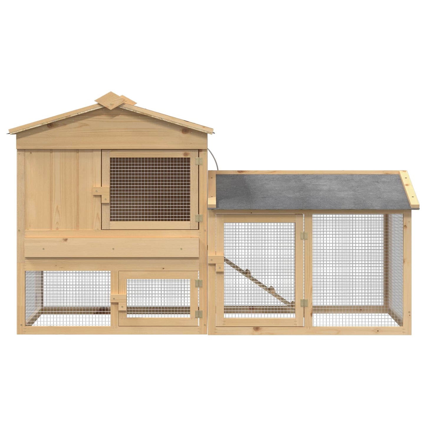 Kippenhok Bruin 150 x 60 x 89 cm