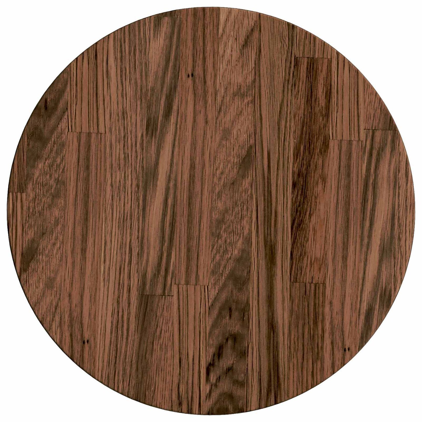 Tafelblad Licht Bruin Ø 30 x 2,5 cm Massief Eikenhout is nu te koop bij PeponiXL, paradijselijk wonen!