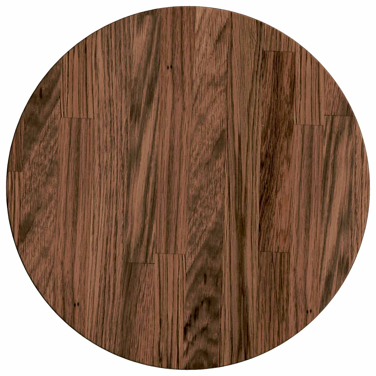 Tafelblad Donkerbruin Ø 40 x 2,5 cm Massief Eikenhout is nu te koop bij PeponiXL, paradijselijk wonen!