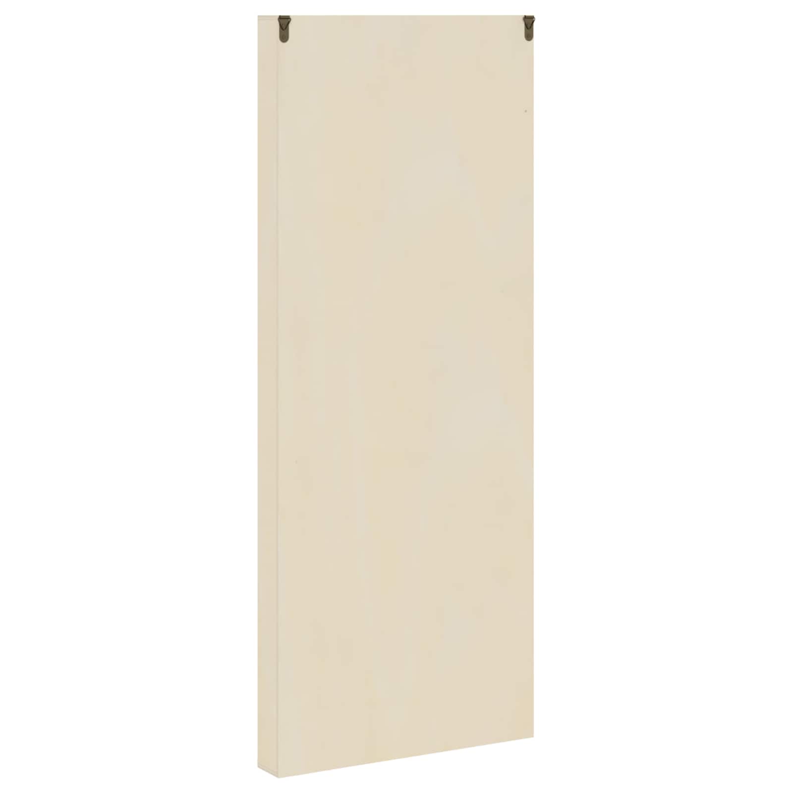 Muurdisplaykast met plank Beige 30 x 4,5 x 75 cm Bewerkt hout is nu te koop bij PeponiXL, paradijselijk wonen!
