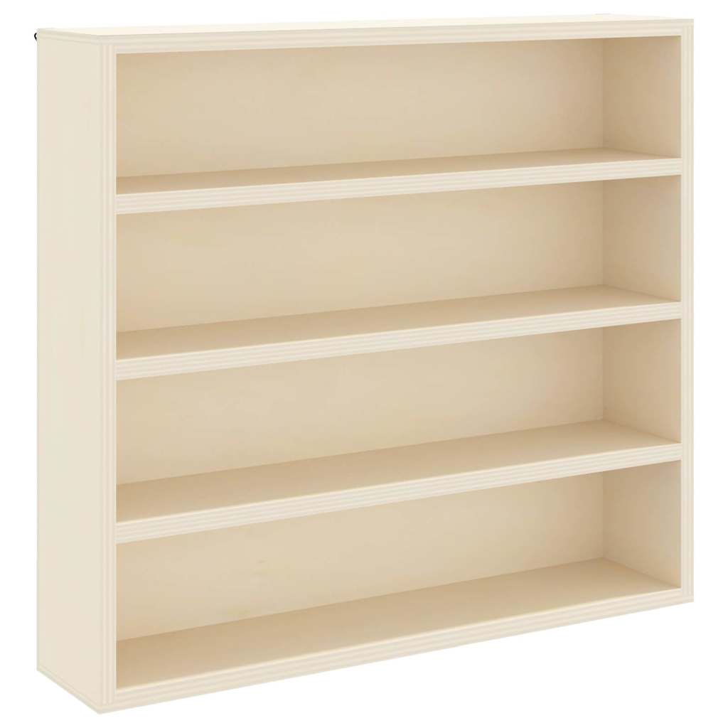 Muurdisplaykast met plank Beige 40 x 8,5 x 37 cm Bewerkt hout is nu te koop bij PeponiXL, paradijselijk wonen!