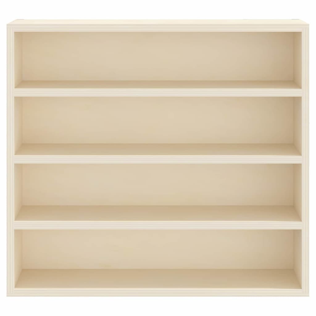Muurdisplaykast met plank Beige 40 x 8,5 x 37 cm Bewerkt hout is nu te koop bij PeponiXL, paradijselijk wonen!