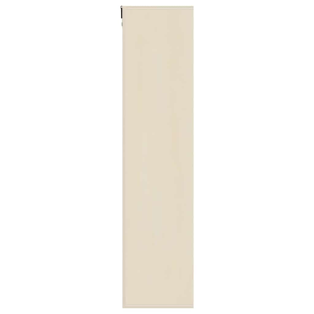 Muurdisplaykast met plank Beige 40 x 8,5 x 37 cm Bewerkt hout is nu te koop bij PeponiXL, paradijselijk wonen!