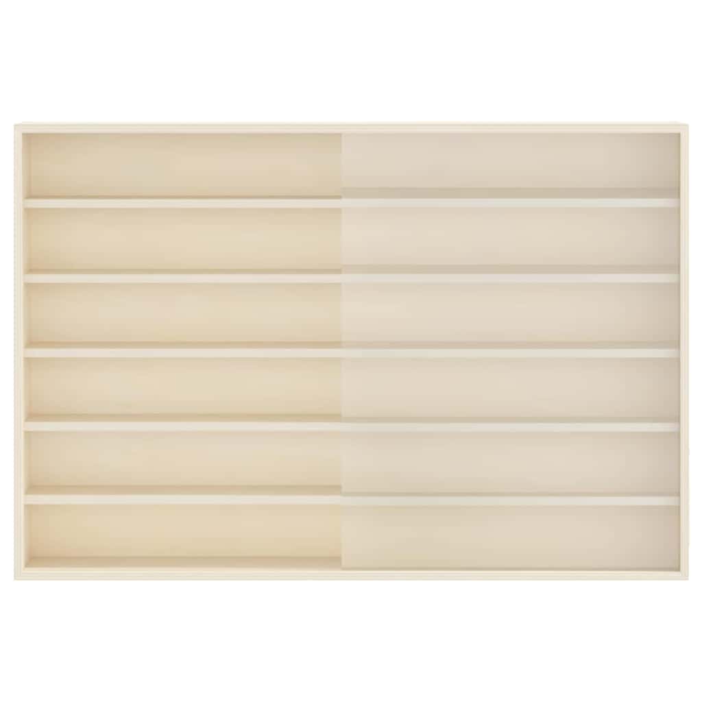Muurdisplaykast met plank Beige 80 x 8,5 x 54 cm Multiplex