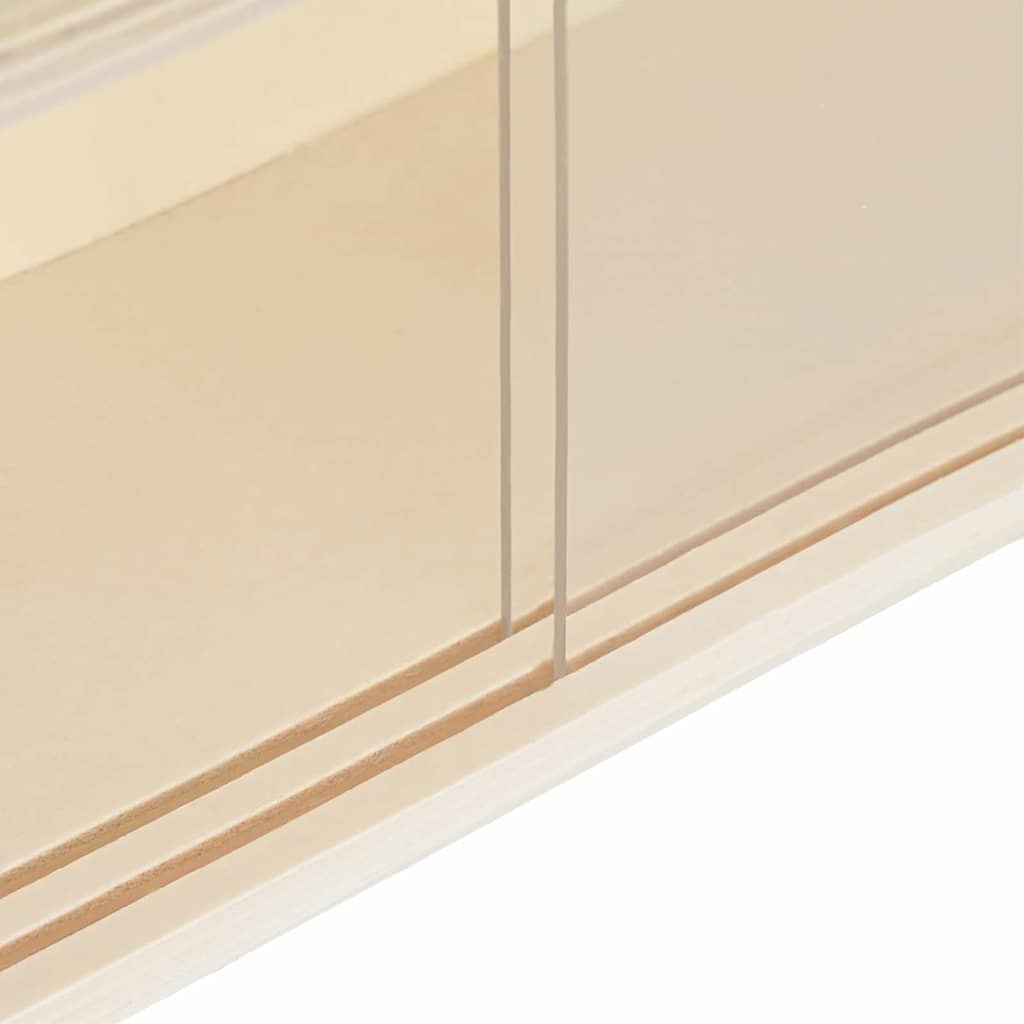 Muurdisplaykast met plank Beige 100 x 8,5 x 54 cm Multiplex