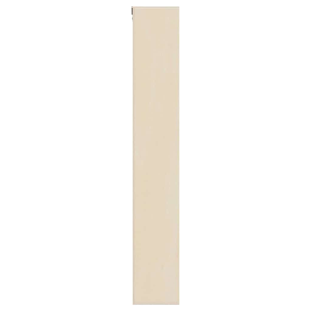 Muurdisplaykast met plank Beige 100 x 8,5 x 54 cm Multiplex