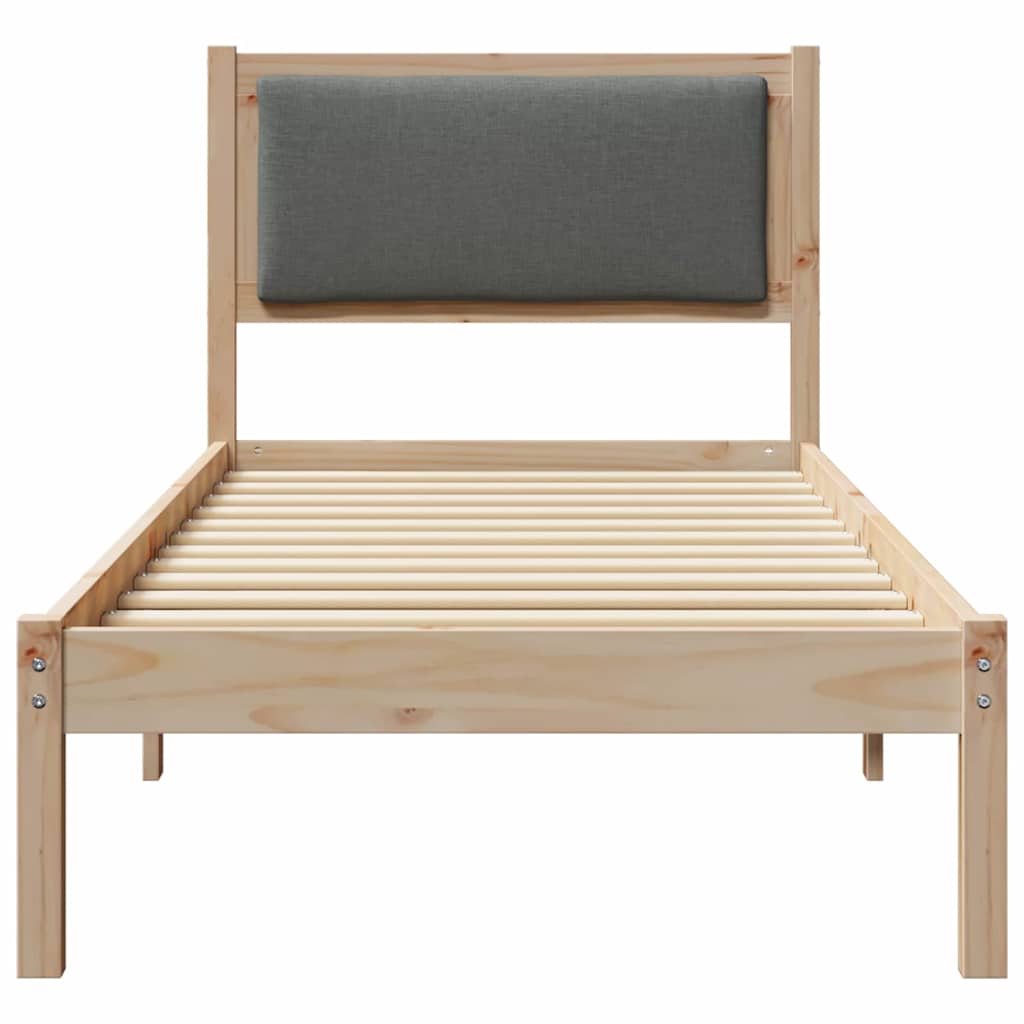 Bedframe Donkergrijs 80 x 200 cm Massief grenenhout is nu te koop bij PeponiXL, paradijselijk wonen!