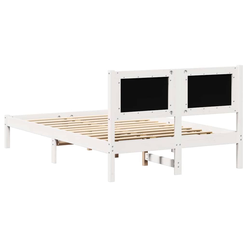 Bedframe Lichtgrijs 120 x 190 cm Massief grenenhout is nu te koop bij PeponiXL, paradijselijk wonen!