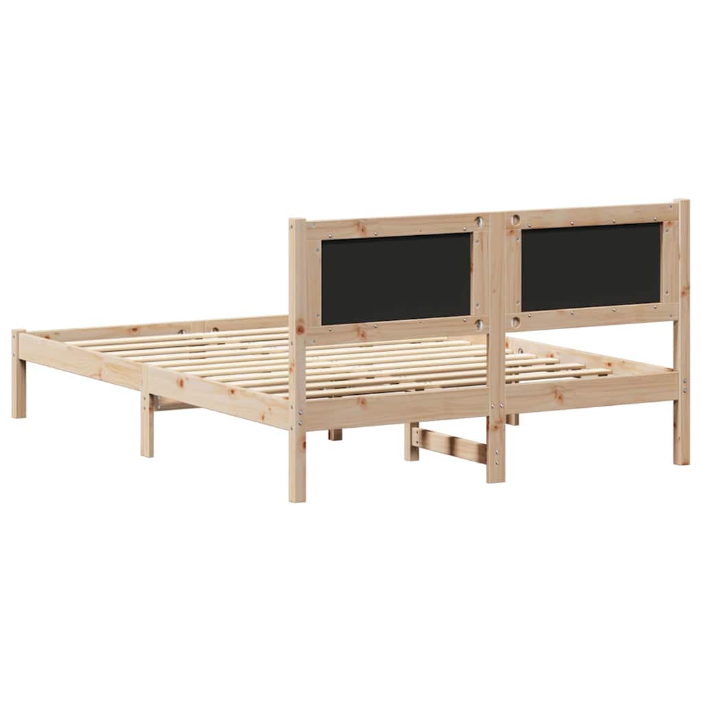 Bedframe met Gevoerd Hoofdgedeelte Lichtgrijs 140 x 200 cm is nu te koop bij PeponiXL, paradijselijk wonen!