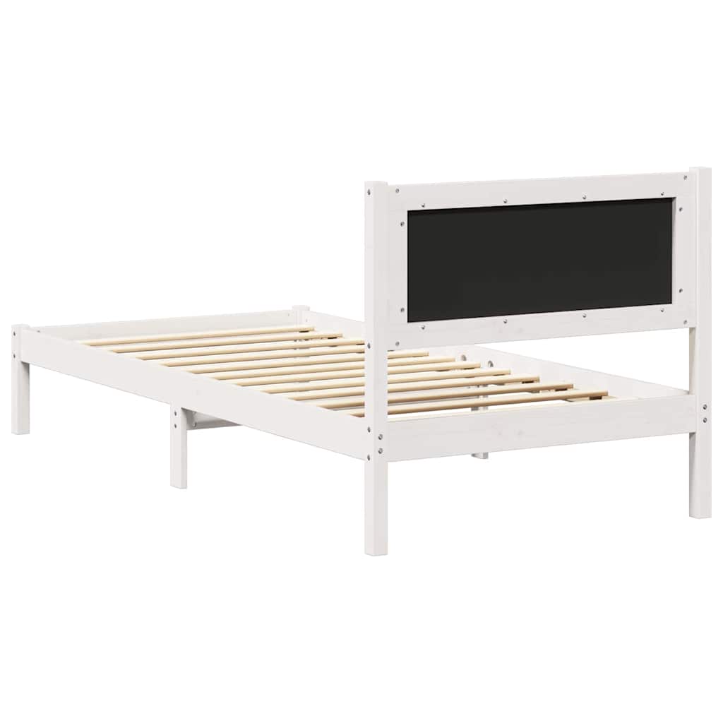 Bedframe met Gevoerd Hoofdgedeelte Lichtgrijs 90 x 190 cm is nu te koop bij PeponiXL, paradijselijk wonen!