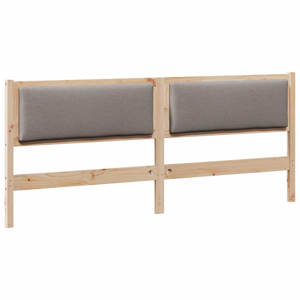 Hoofdbord Anders Bruin 200 cm Massief grenenhout is nu te koop bij PeponiXL, paradijselijk wonen!