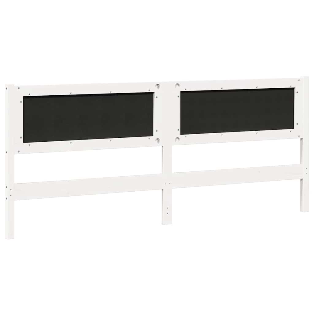Hoofdbord Anders Wit 200 cm Massief grenenhout is nu te koop bij PeponiXL, paradijselijk wonen!