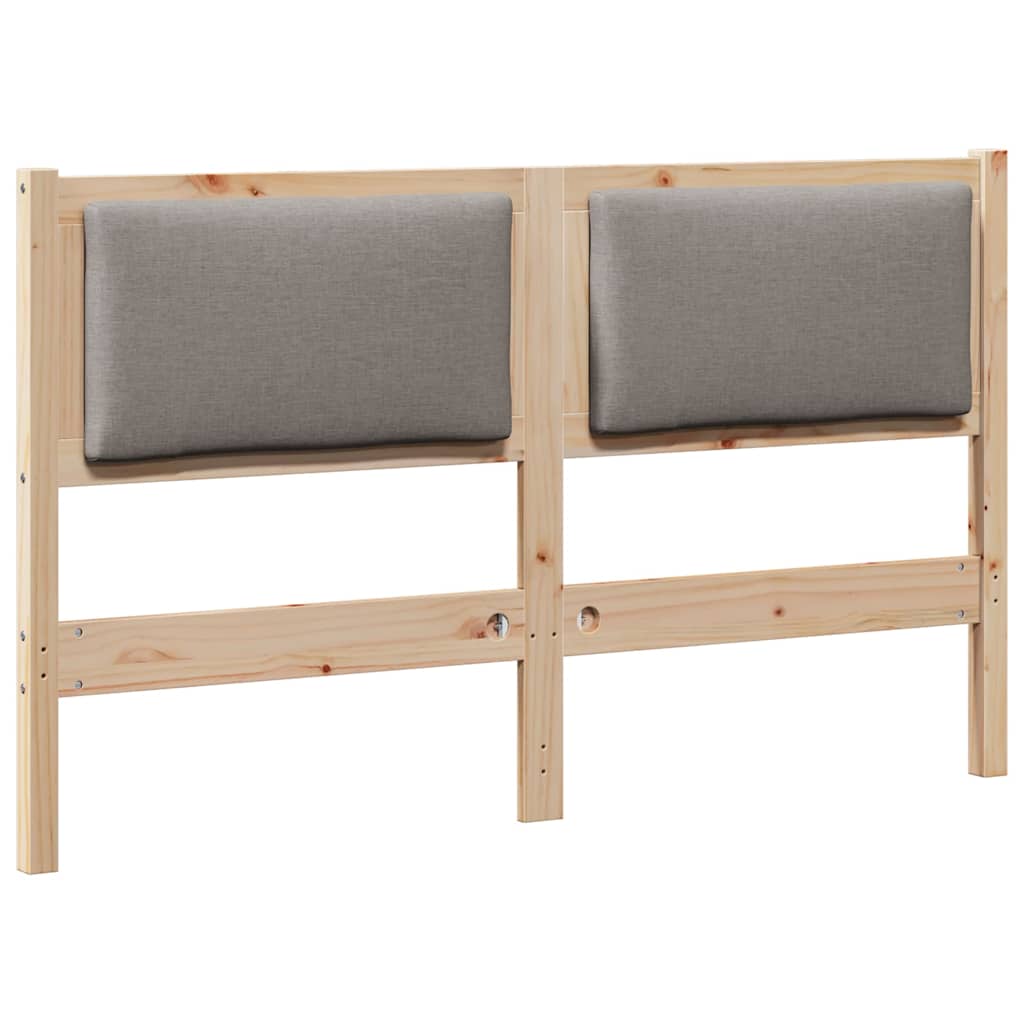 Hoofdbord Anders Bruin 160 cm Massief grenenhout is nu te koop bij PeponiXL, paradijselijk wonen!