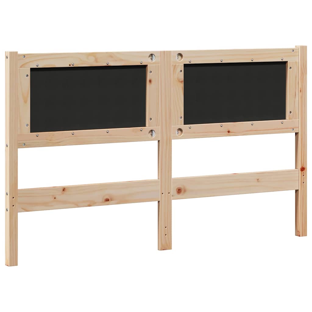 Hoofdbord Anders Bruin 150 cm Massief grenenhout is nu te koop bij PeponiXL, paradijselijk wonen!