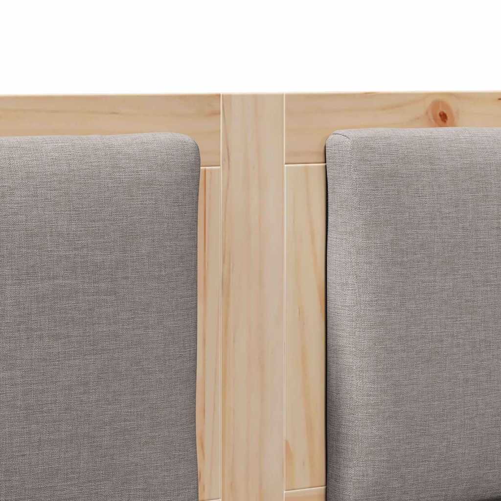 Hoofdbord Anders Bruin 150 cm Massief grenenhout is nu te koop bij PeponiXL, paradijselijk wonen!