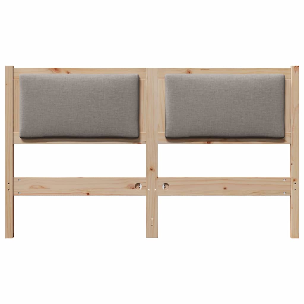 Hoofdbord Anders Bruin 150 cm Massief grenenhout is nu te koop bij PeponiXL, paradijselijk wonen!
