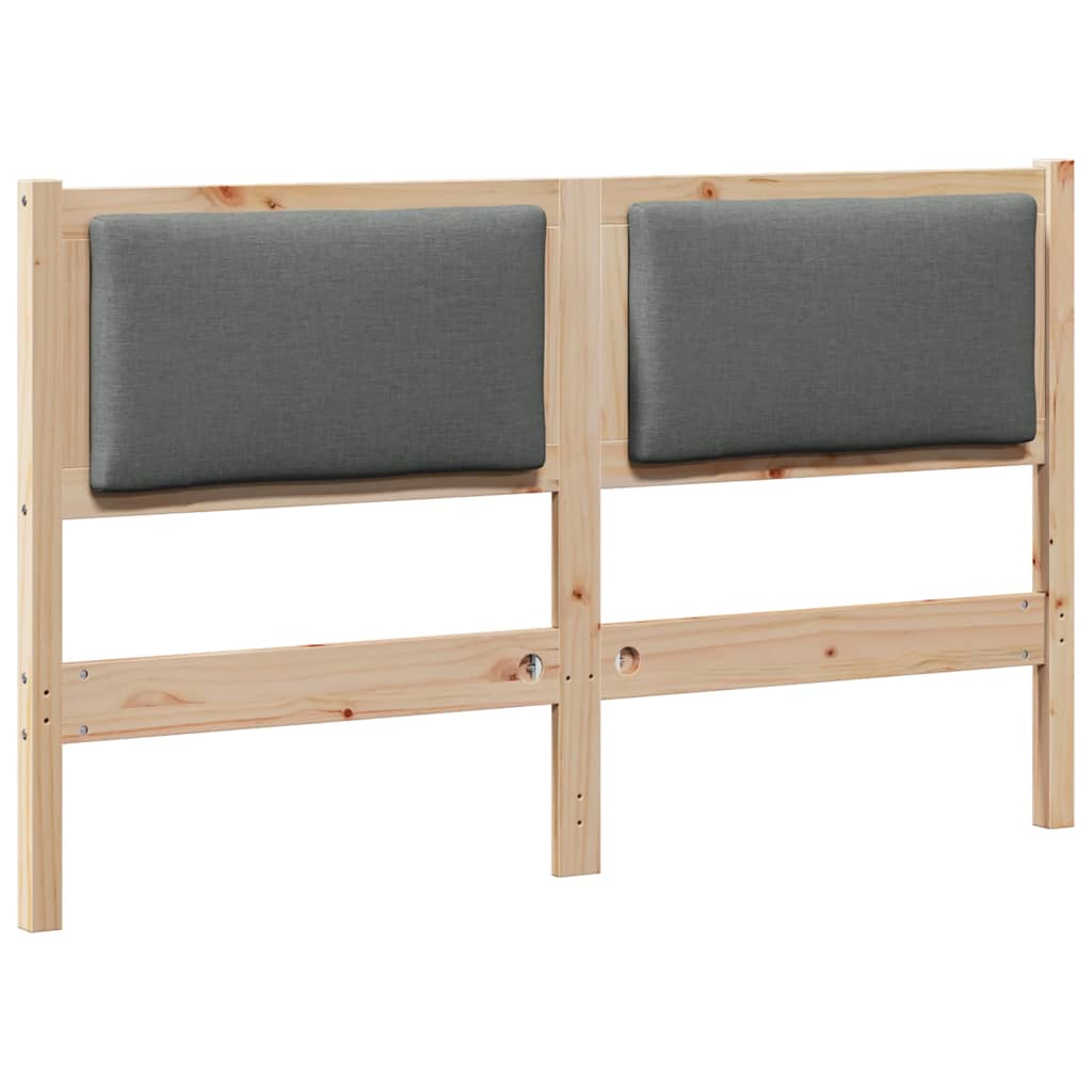 Hoofdbord Anders Bruin 140 cm Massief grenenhout is nu te koop bij PeponiXL, paradijselijk wonen!