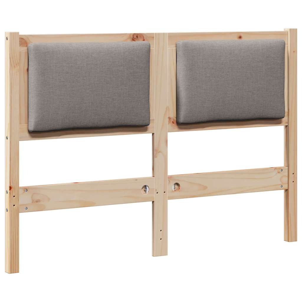 Hoofdbord Anders Bruin 120 cm Massief grenenhout is nu te koop bij PeponiXL, paradijselijk wonen!