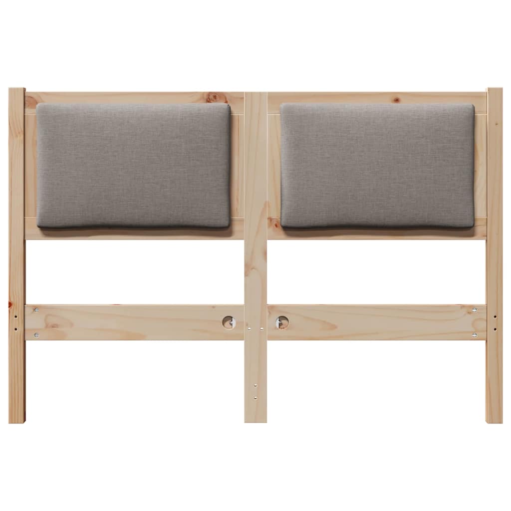Hoofdbord Anders Bruin 120 cm Massief grenenhout is nu te koop bij PeponiXL, paradijselijk wonen!