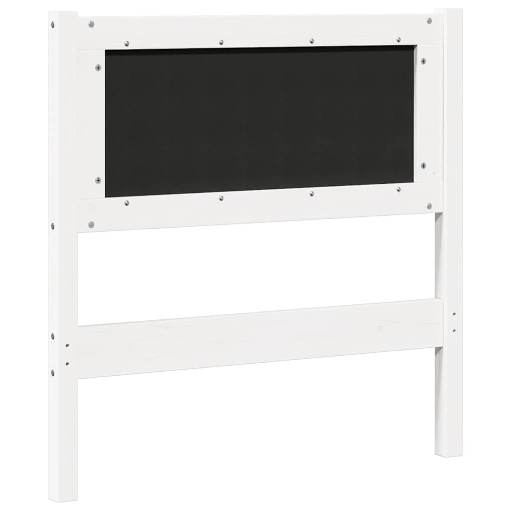 Hoofdbord Anders Wit 80 cm Massief grenenhout is nu te koop bij PeponiXL, paradijselijk wonen!