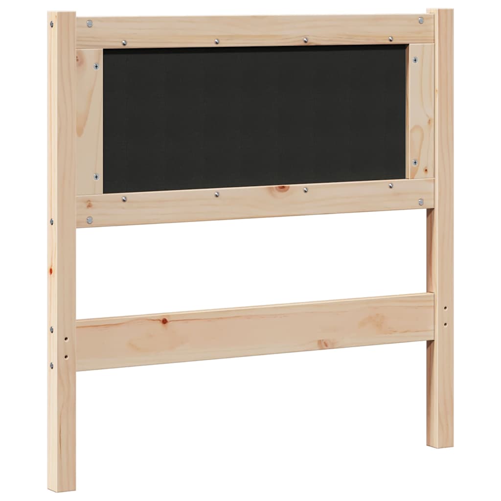Hoofdbord Anders Bruin 75 cm Massief grenenhout is nu te koop bij PeponiXL, paradijselijk wonen!