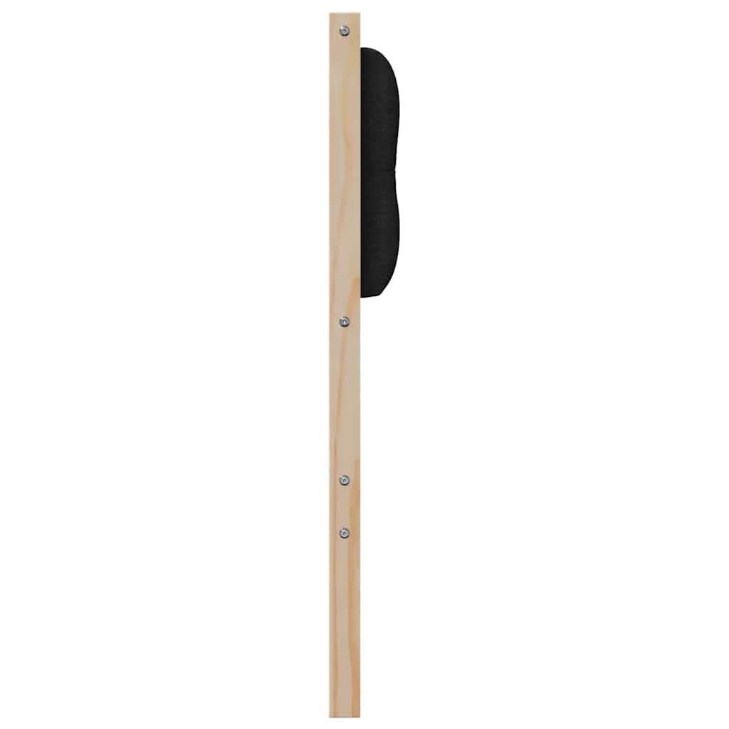 Hoofdbord Anders Bruin en zwart 160 cm Massief grenenhout is nu te koop bij PeponiXL, paradijselijk wonen!