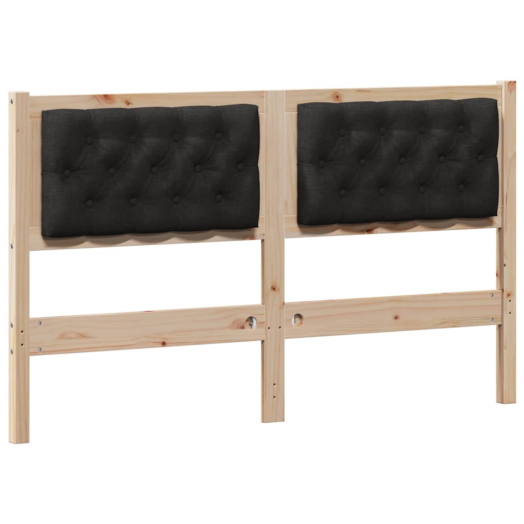 Hoofdbord Anders Bruin en zwart 150 cm Massief grenenhout is nu te koop bij PeponiXL, paradijselijk wonen!