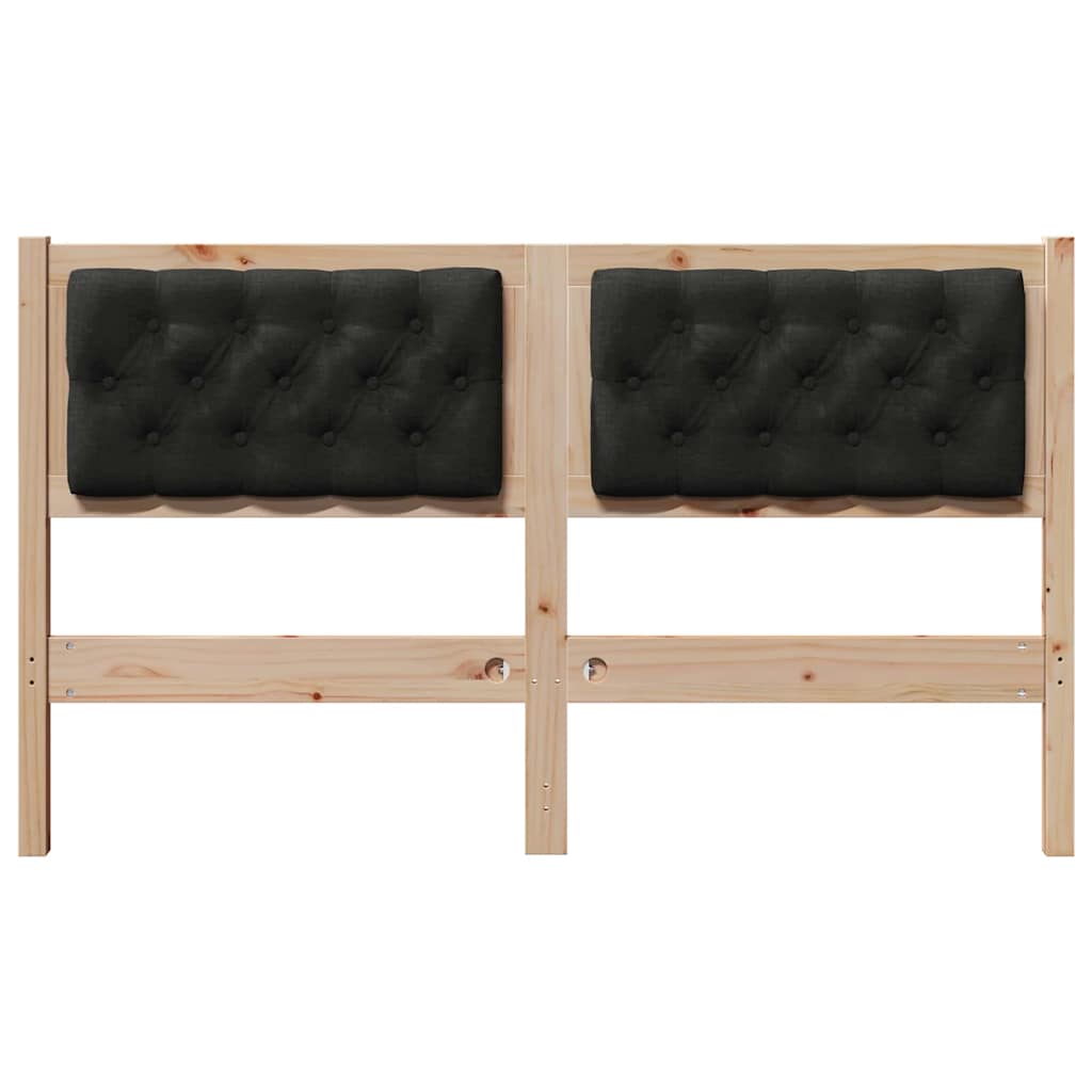 Hoofdbord Anders Bruin en zwart 150 cm Massief grenenhout is nu te koop bij PeponiXL, paradijselijk wonen!