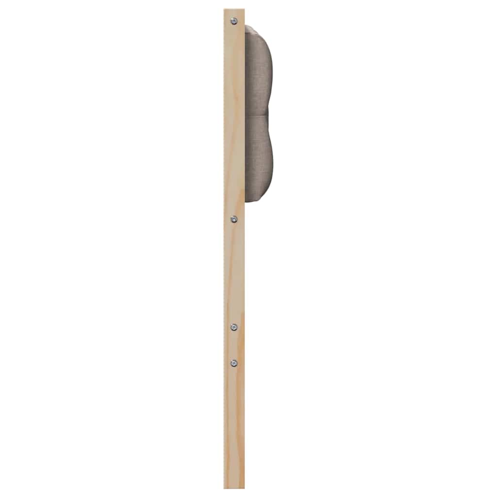 Hoofdbord Anders Bruin en taupe 150 cm Massief grenenhout is nu te koop bij PeponiXL, paradijselijk wonen!