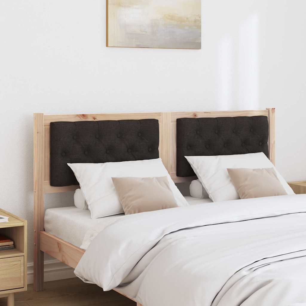 Hoofdbord Anders Bruin en zwart 140 cm Massief grenenhout is nu te koop bij PeponiXL, paradijselijk wonen!