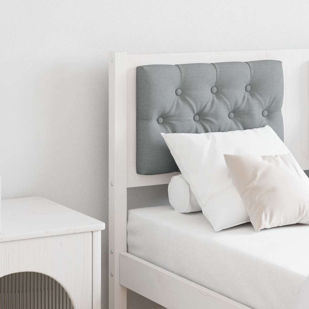 Hoofdbord Anders Wit en lichtgrijs 135 cm Massief grenenhout is nu te koop bij PeponiXL, paradijselijk wonen!