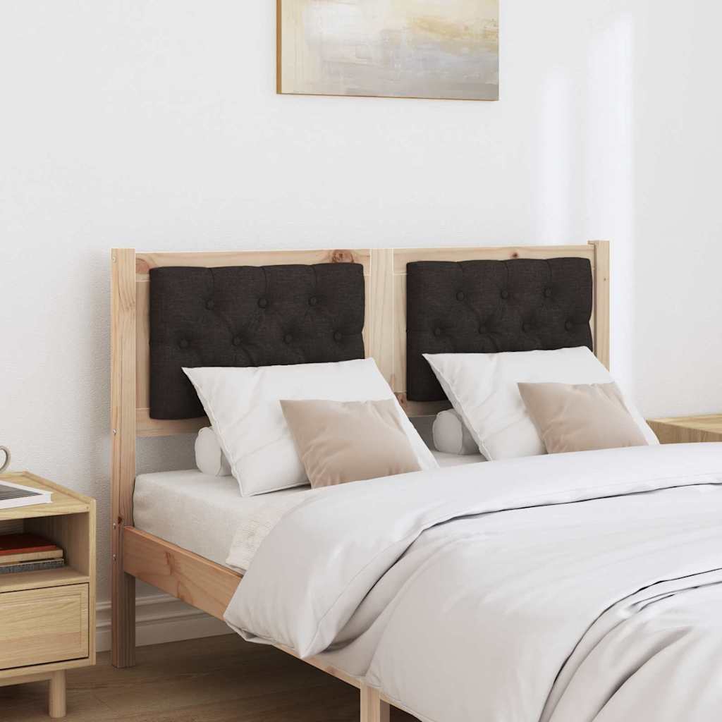 Hoofdbord Anders Bruin en zwart 120 cm Massief grenenhout is nu te koop bij PeponiXL, paradijselijk wonen!