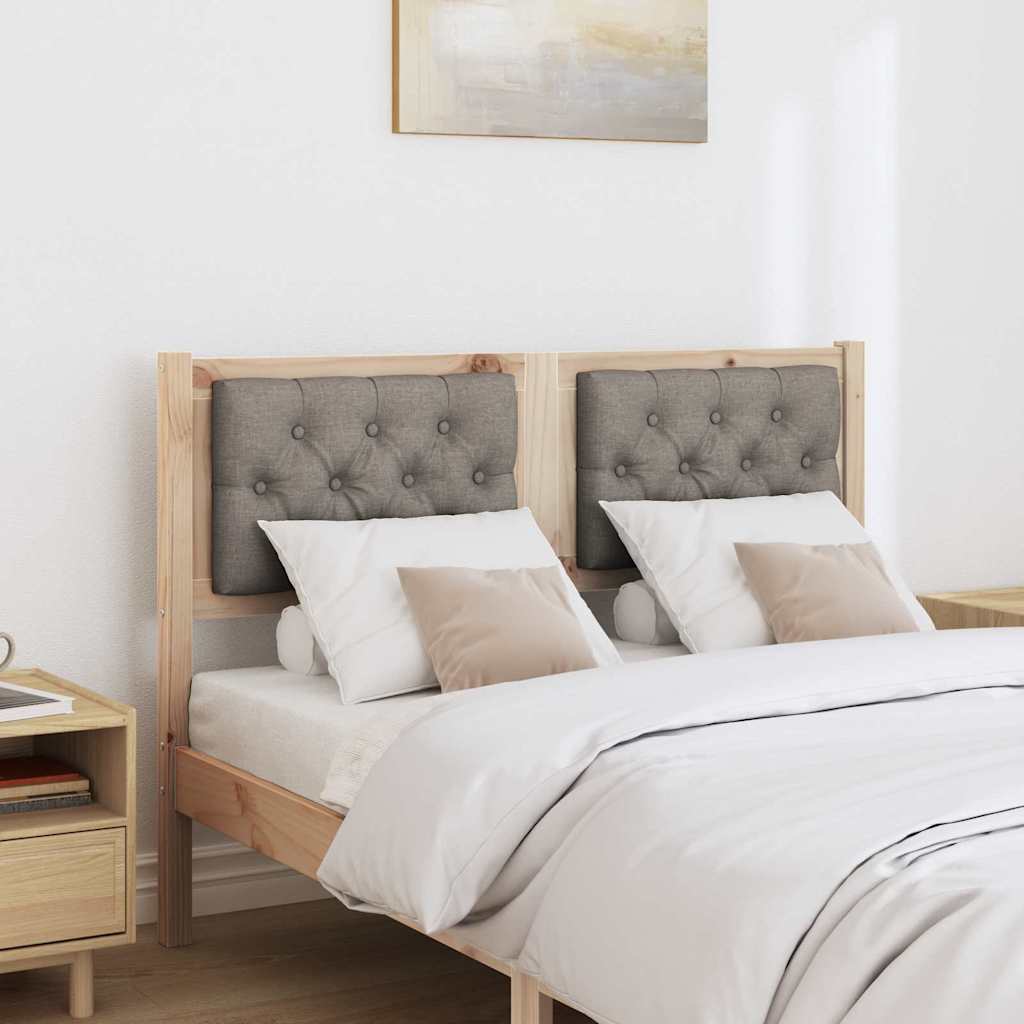 Hoofdbord Anders Bruin en taupe 120 cm Massief grenenhout is nu te koop bij PeponiXL, paradijselijk wonen!