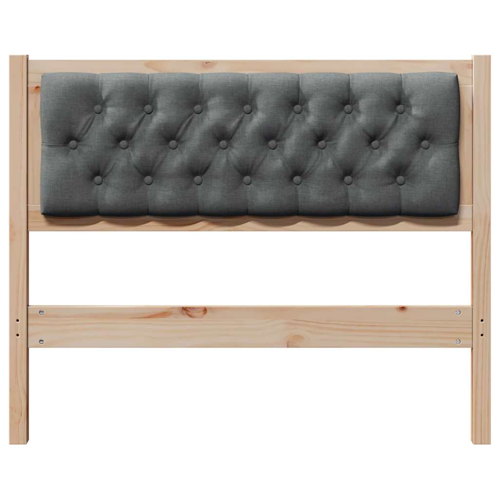 Hoofdbord Anders Bruin en donkergrijs 100 cm Massief grenenhout is nu te koop bij PeponiXL, paradijselijk wonen!