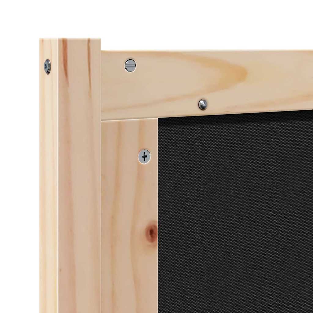 Hoofdbord Anders Bruin en zwart 100 cm Massief grenenhout is nu te koop bij PeponiXL, paradijselijk wonen!