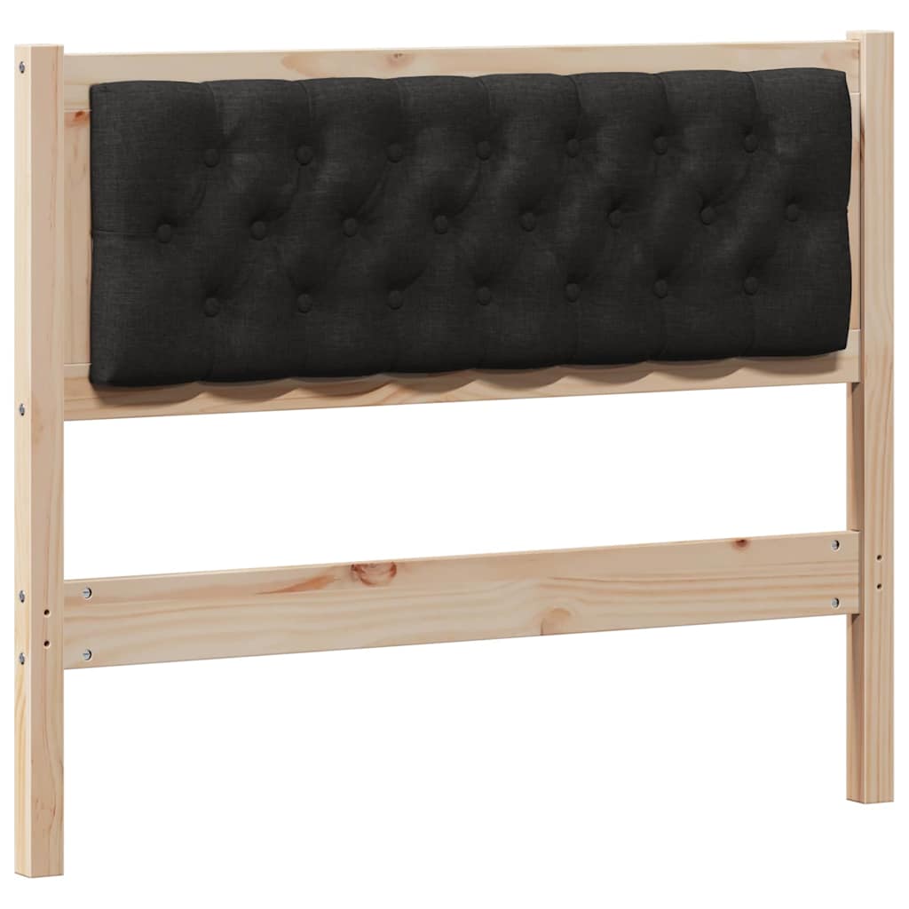 Hoofdbord Anders Bruin en zwart 100 cm Massief grenenhout is nu te koop bij PeponiXL, paradijselijk wonen!