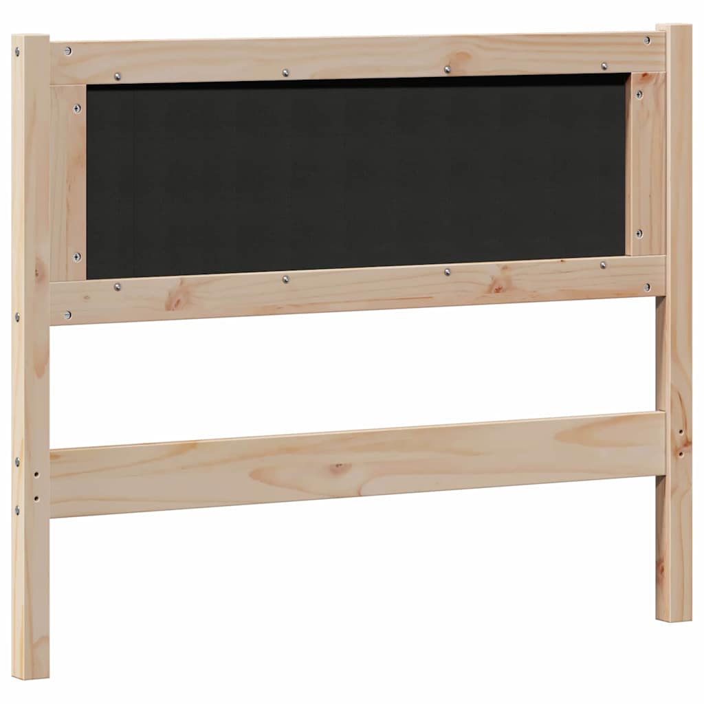 Hoofdbord Anders Bruin en zwart 100 cm Massief grenenhout is nu te koop bij PeponiXL, paradijselijk wonen!