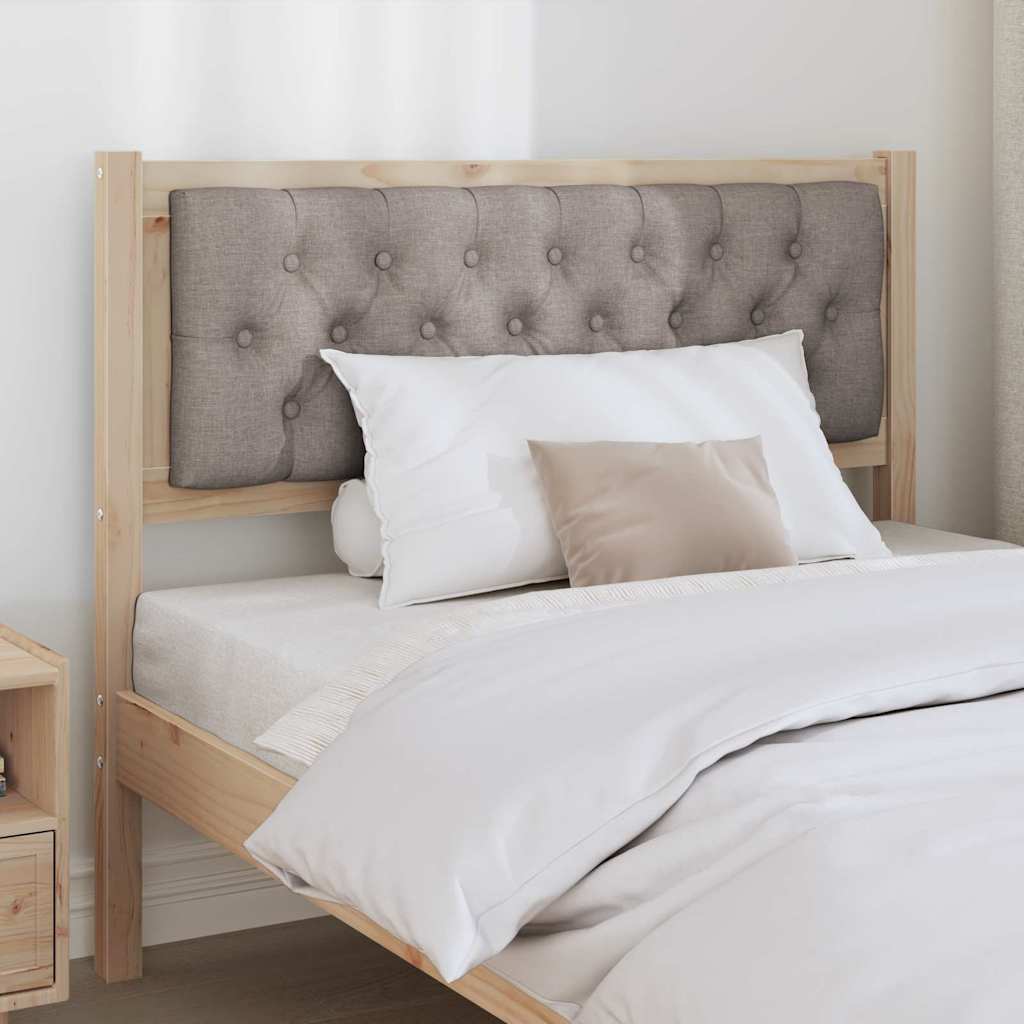 Hoofdbord Anders Bruin en taupe 100 cm Massief grenenhout is nu te koop bij PeponiXL, paradijselijk wonen!