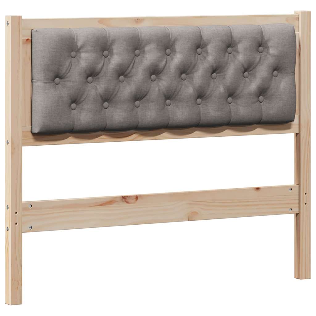 Hoofdbord Anders Bruin en taupe 100 cm Massief grenenhout is nu te koop bij PeponiXL, paradijselijk wonen!