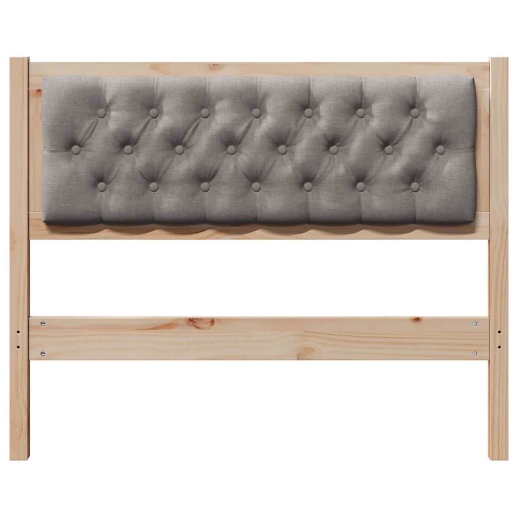 Hoofdbord Anders Bruin en taupe 100 cm Massief grenenhout is nu te koop bij PeponiXL, paradijselijk wonen!
