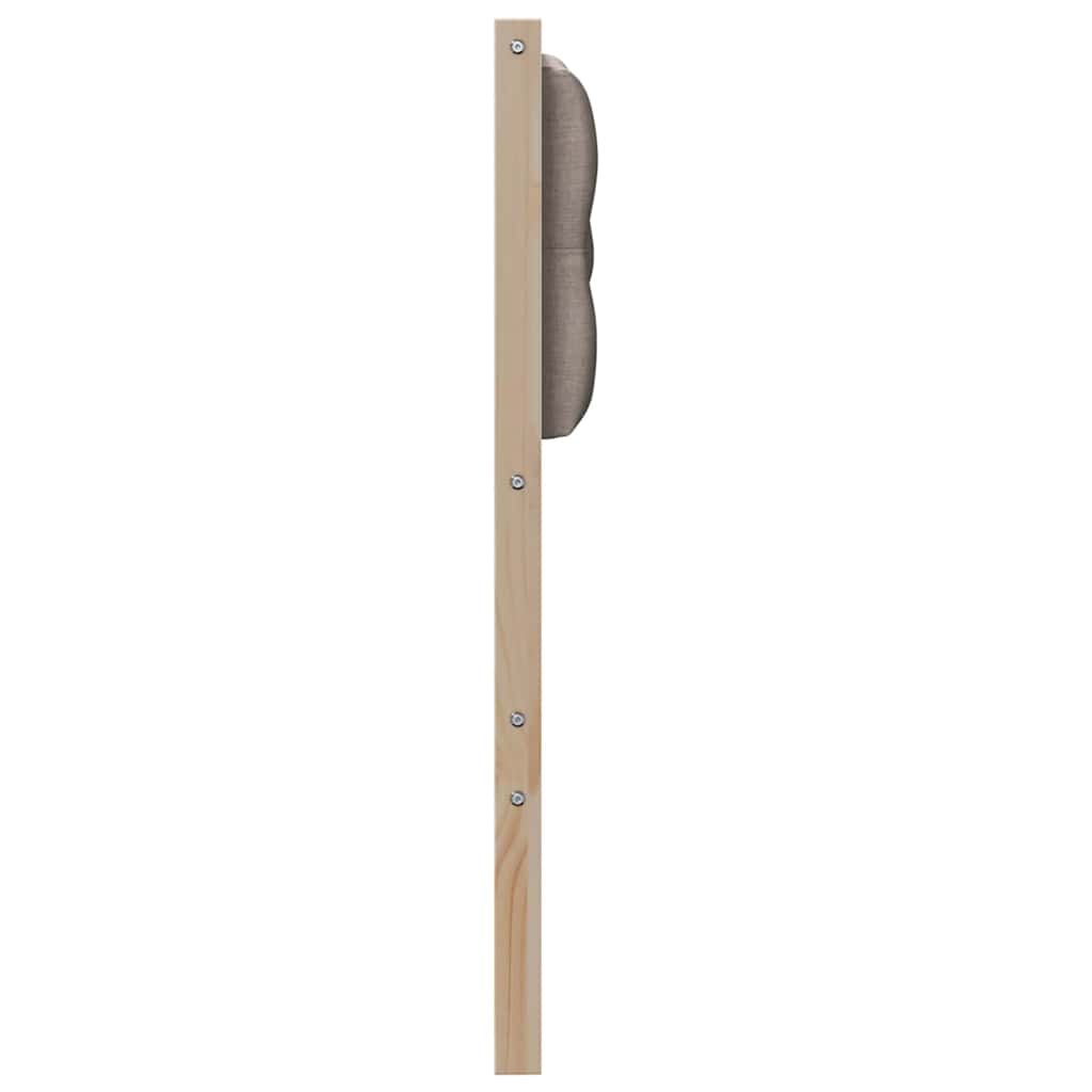 Hoofdbord Anders Bruin en taupe 100 cm Massief grenenhout is nu te koop bij PeponiXL, paradijselijk wonen!