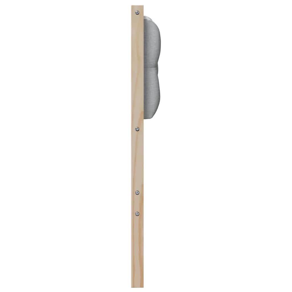Hoofdbord Anders Bruin en lichtgrijs 90 cm Massief grenenhout is nu te koop bij PeponiXL, paradijselijk wonen!