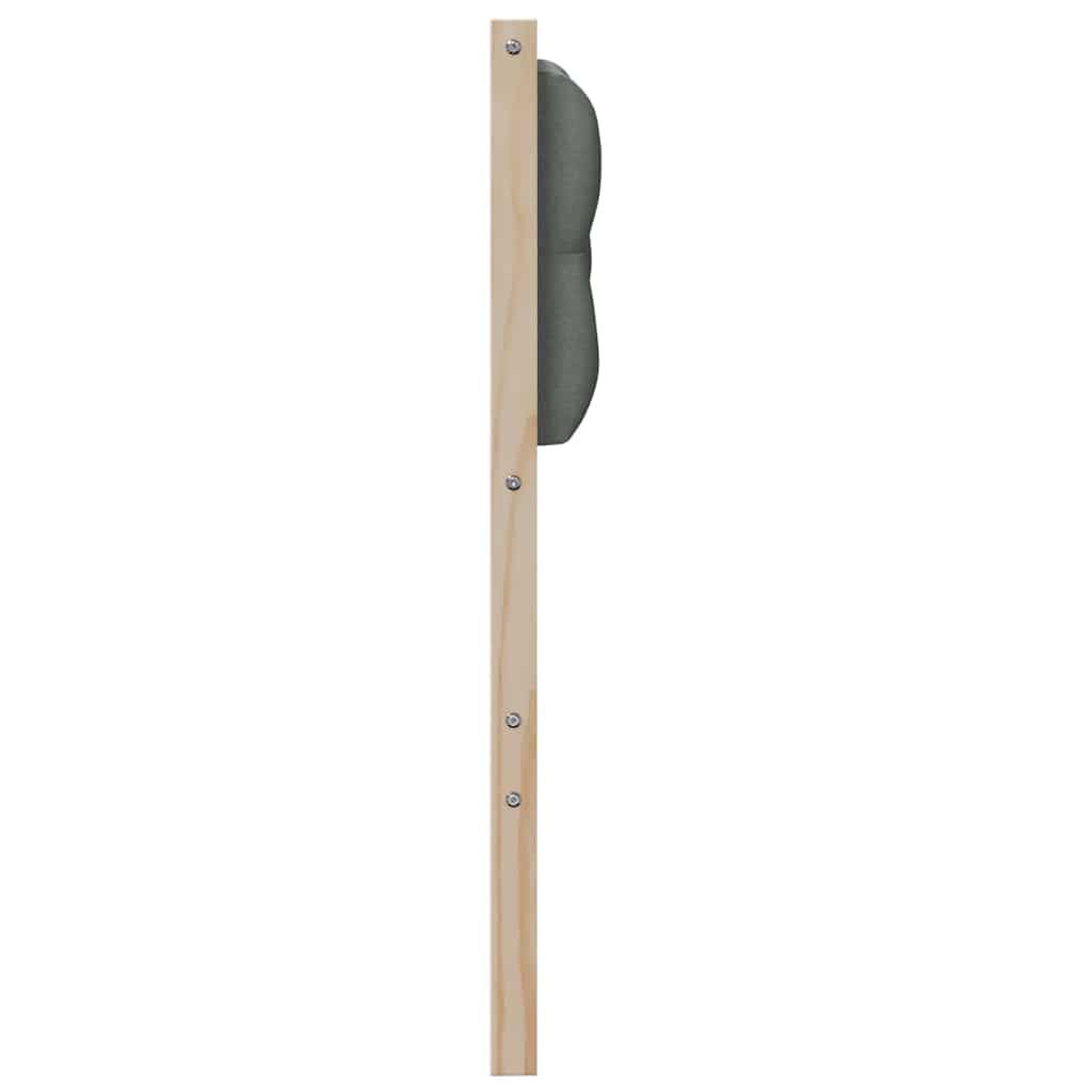 Hoofdbord Anders Bruin en donkergrijs 90 cm Massief grenenhout is nu te koop bij PeponiXL, paradijselijk wonen!