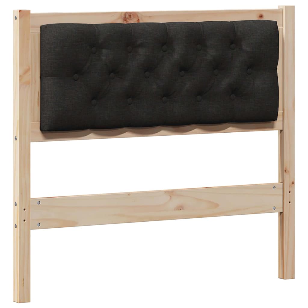 Hoofdbord Anders Bruin en zwart 90 cm Massief grenenhout is nu te koop bij PeponiXL, paradijselijk wonen!