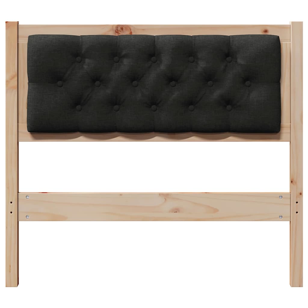 Hoofdbord Anders Bruin en zwart 90 cm Massief grenenhout is nu te koop bij PeponiXL, paradijselijk wonen!