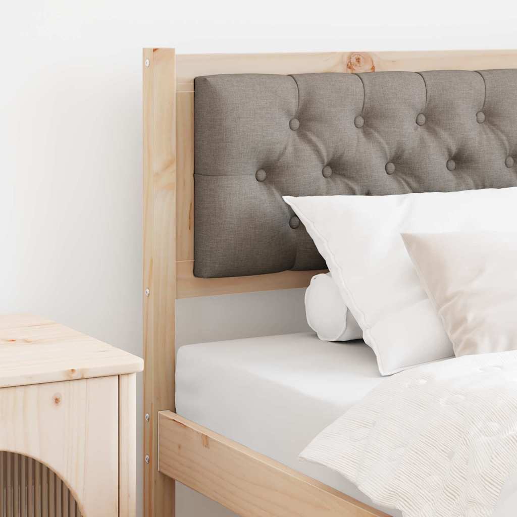 Hoofdbord Anders Bruin en taupe 90 cm Massief grenenhout is nu te koop bij PeponiXL, paradijselijk wonen!