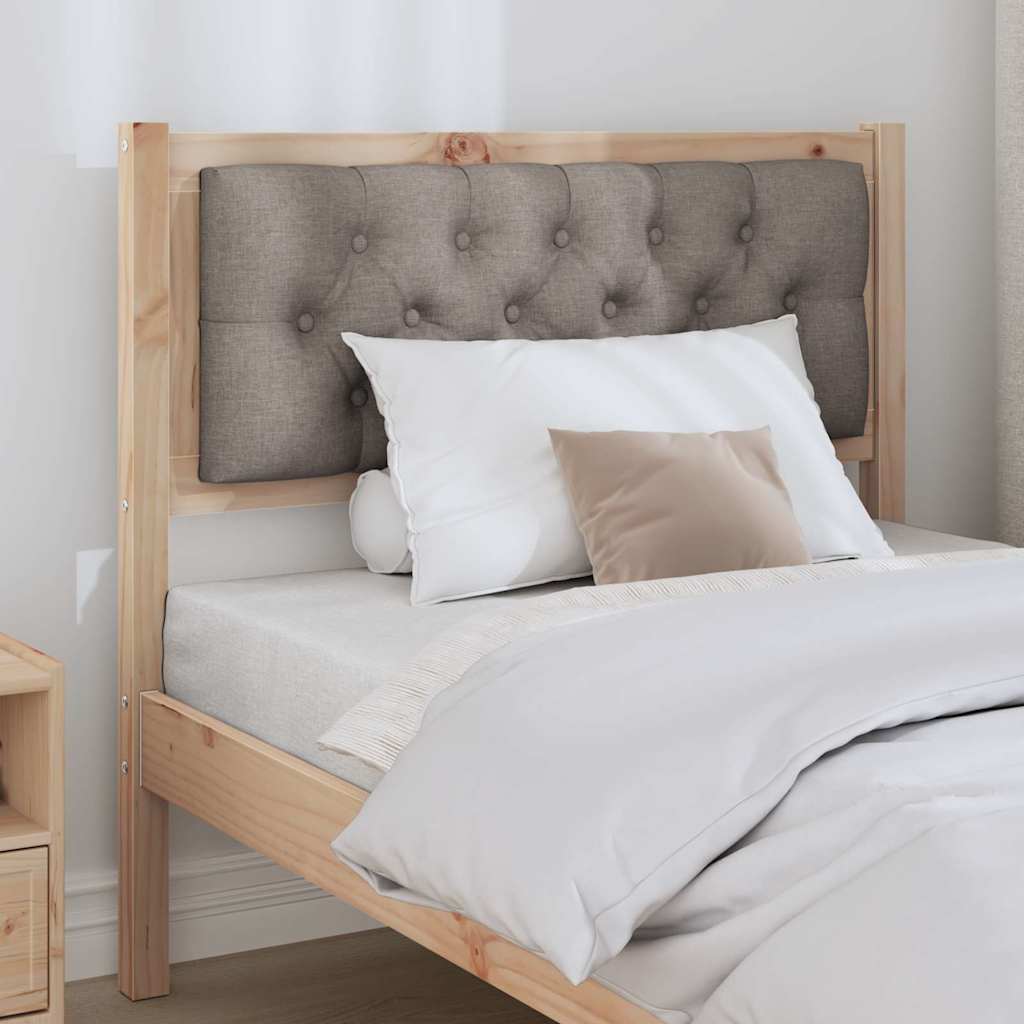 Hoofdbord Anders Bruin en taupe 90 cm Massief grenenhout is nu te koop bij PeponiXL, paradijselijk wonen!