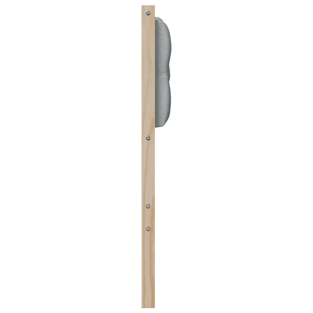 Hoofdbord Anders Bruin en lichtgrijs 80 cm Massief grenenhout is nu te koop bij PeponiXL, paradijselijk wonen!